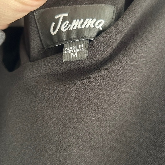 Jemma Split Leg Pant Suit- Black/ Size Medium - Picture 5 of 6